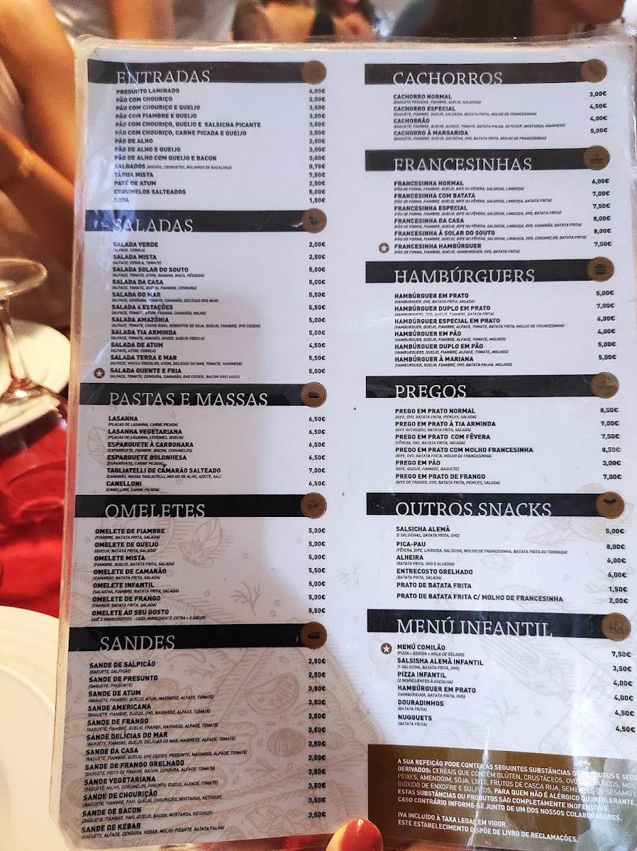 Menu Solar Do Souto-1